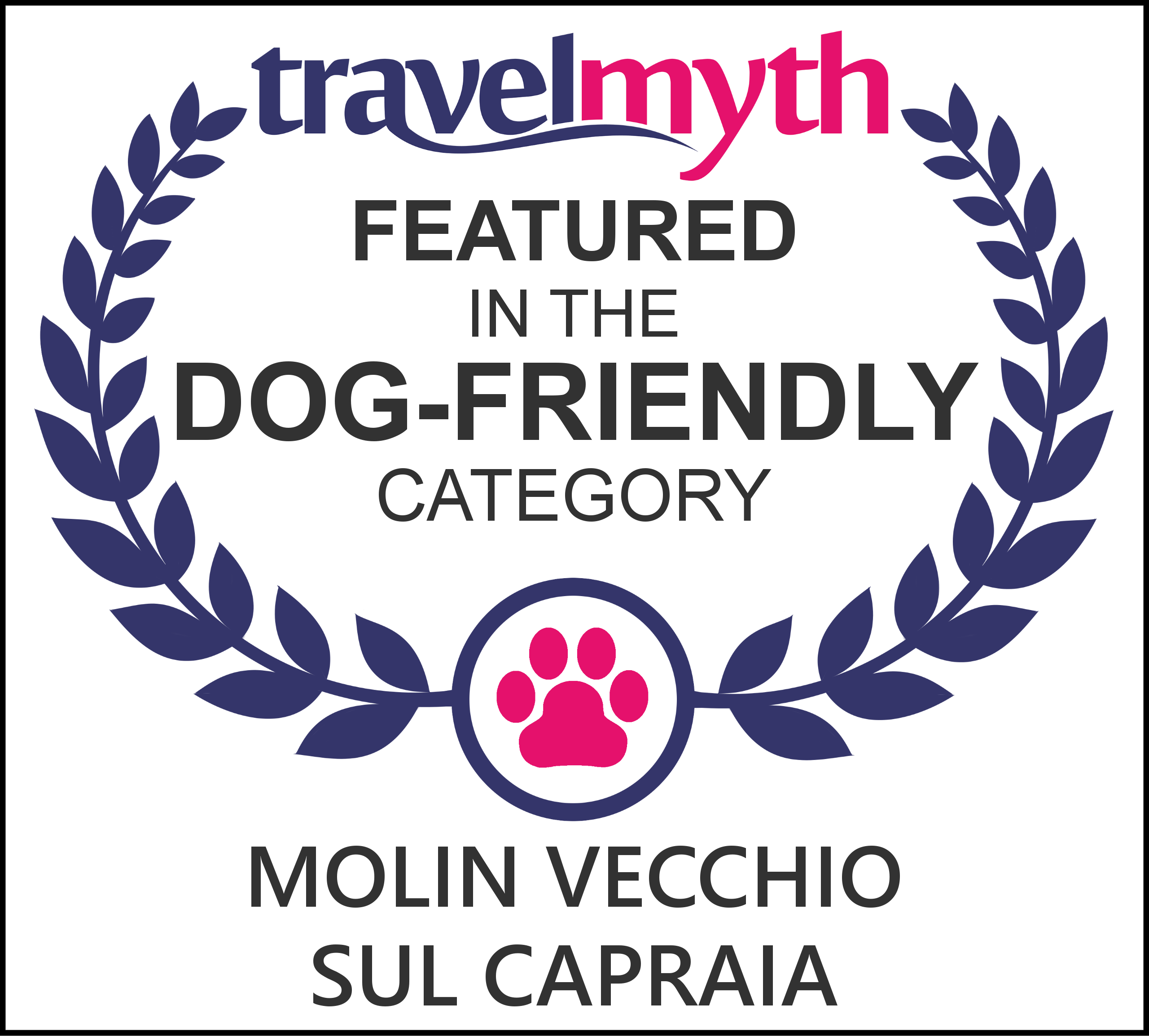 Moli Vecchio Travelmyth Dog friendly